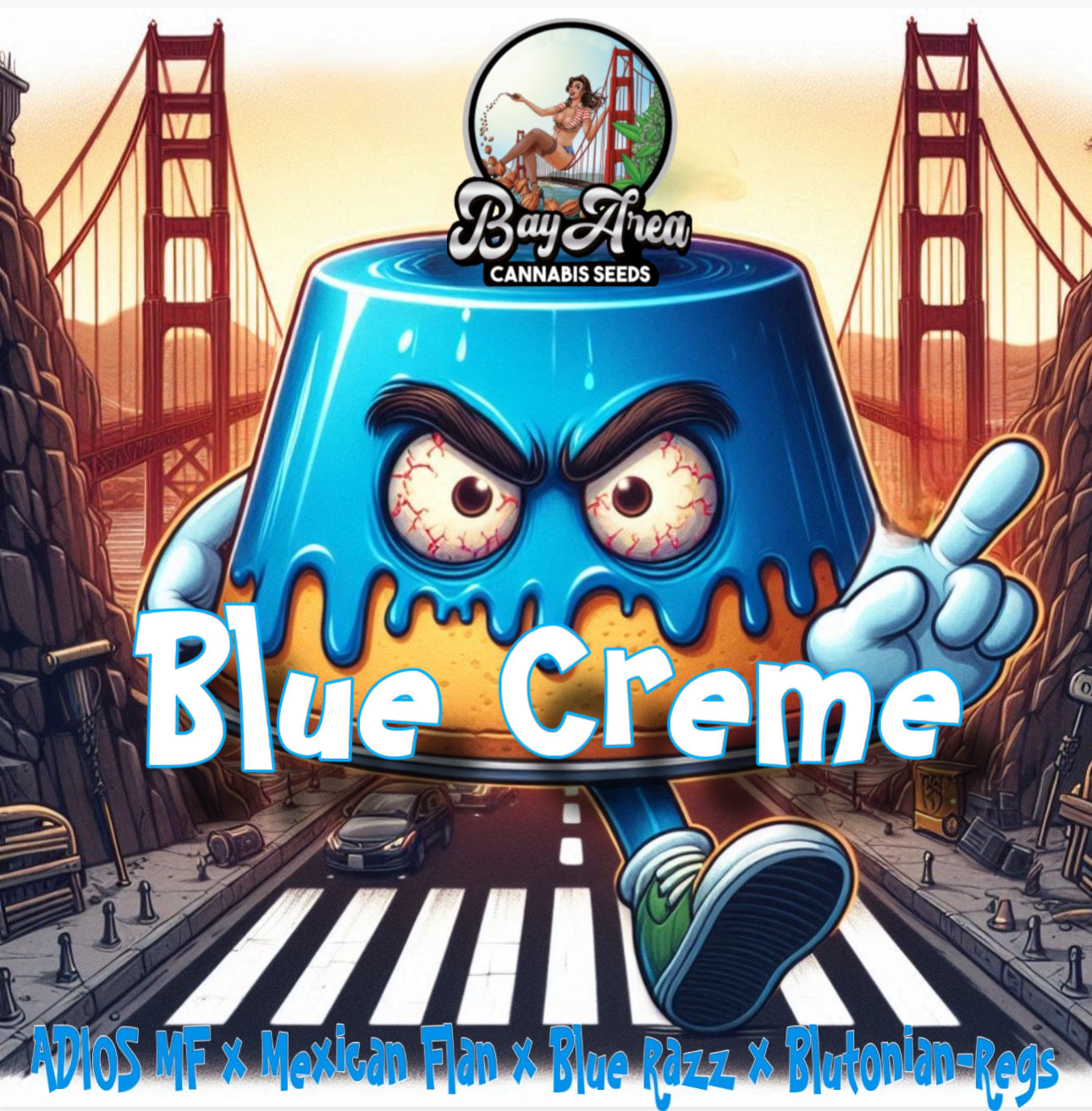Blue Creme