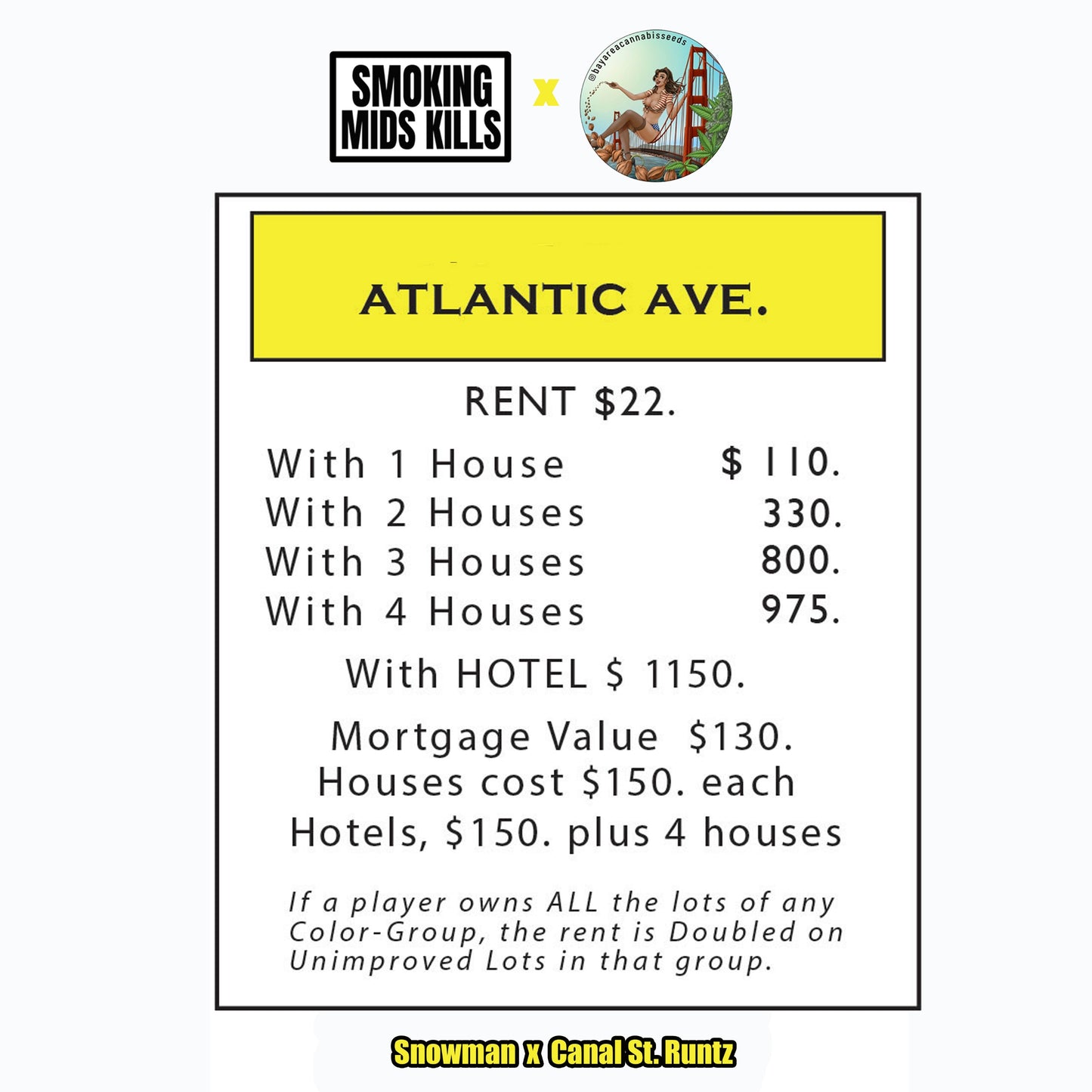 ATLANTIC AVE. (Last pack)