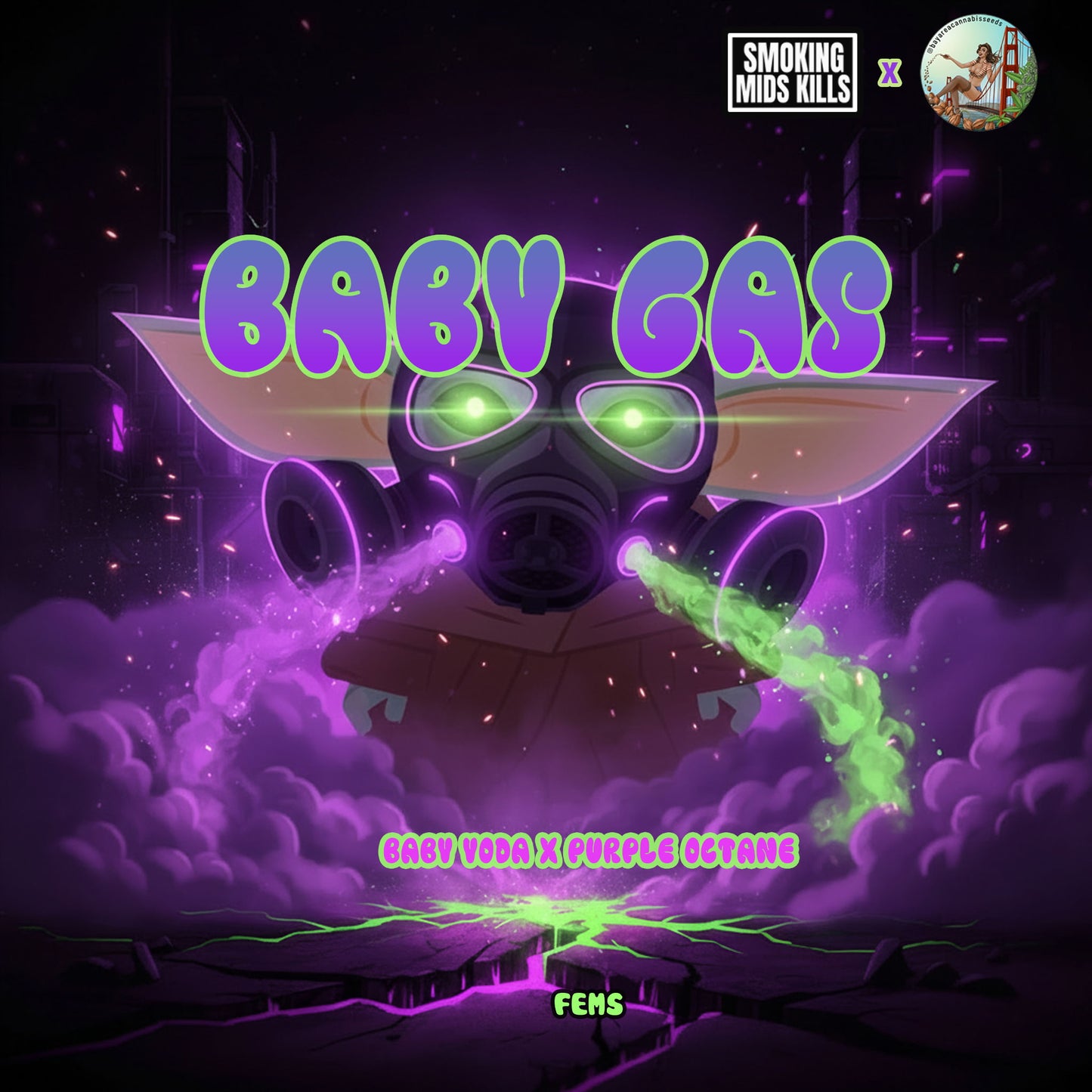 Baby Gas 10 pk fems